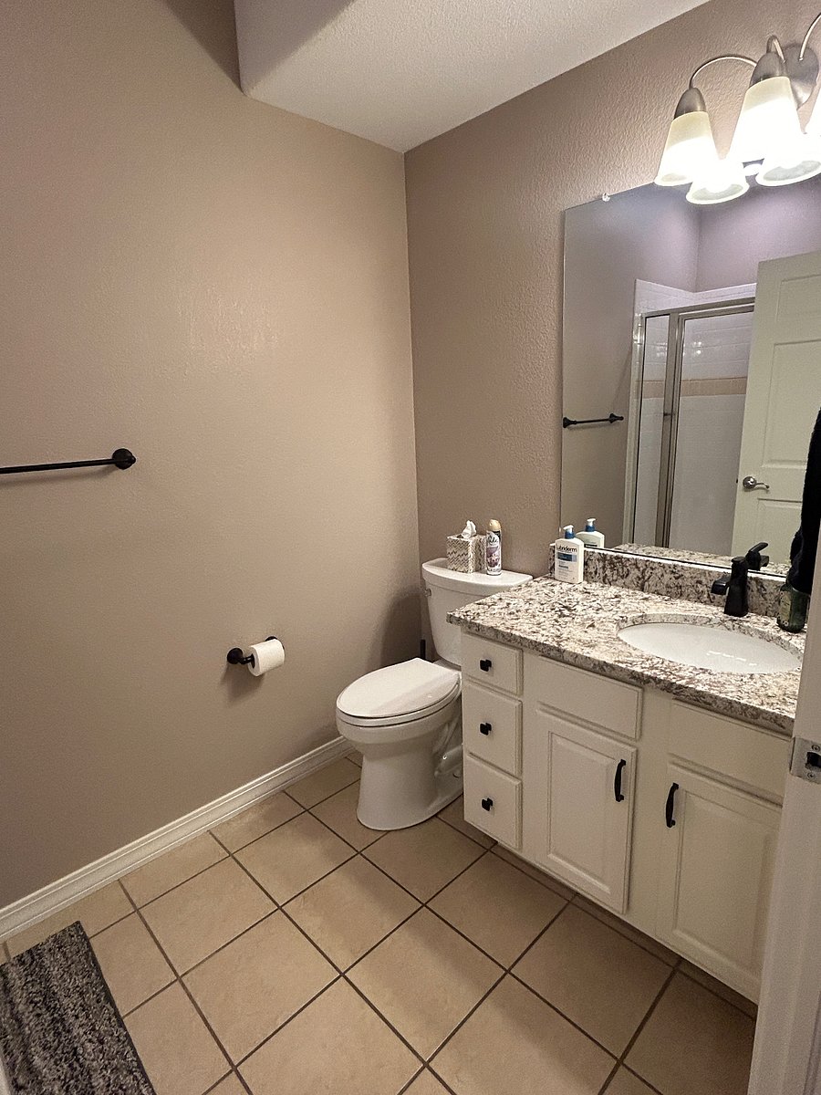 Spare bathroom