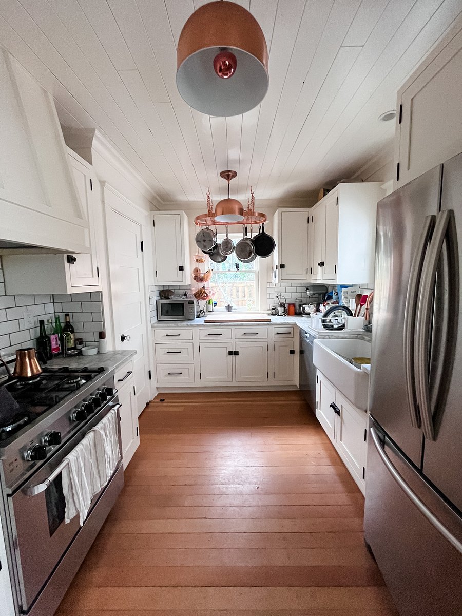 Shared kitchen.