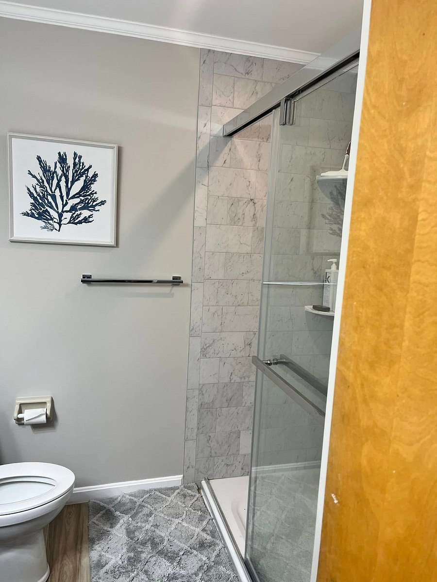 Renovated hall bathroom