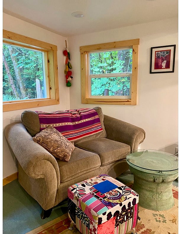 downstairs sitting area