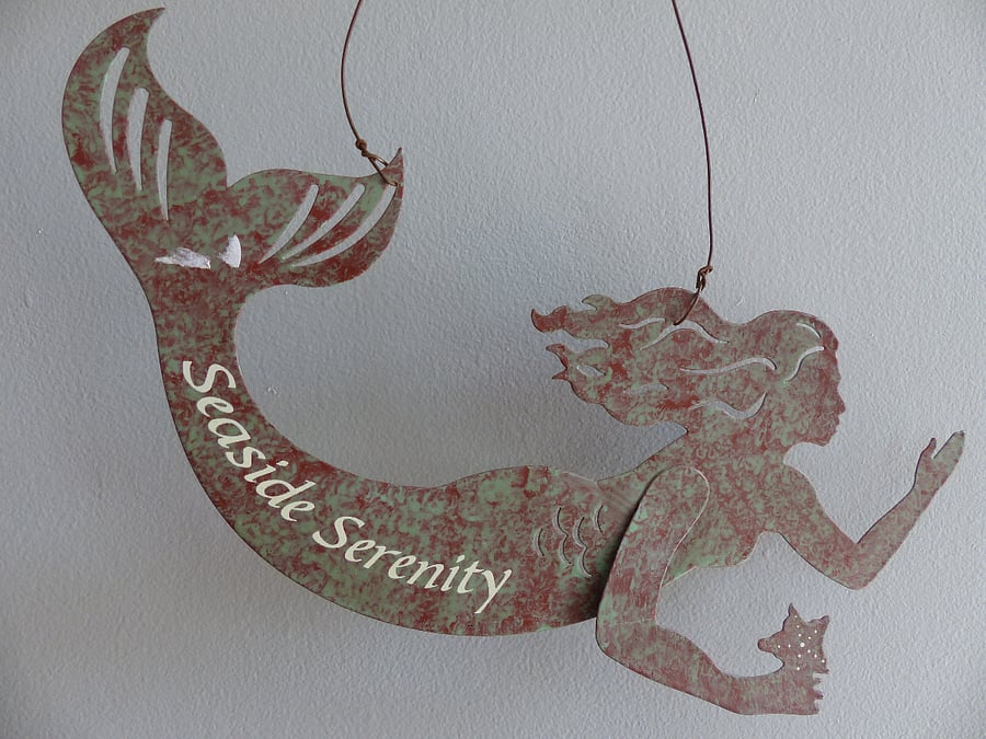 "Write your secrets in the sand and trust them with a mermaid."