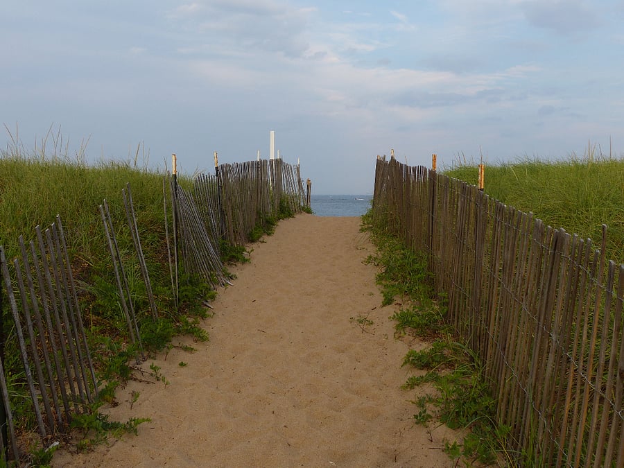 Path to ocean.