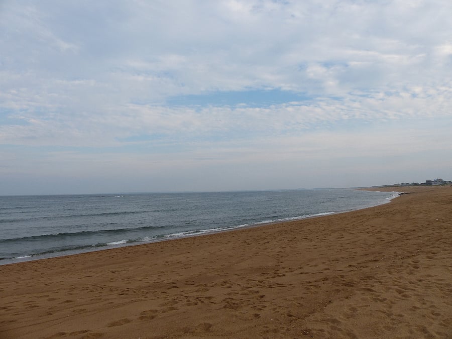 "Throw your troubles in the ocean and let the waves carry them away."