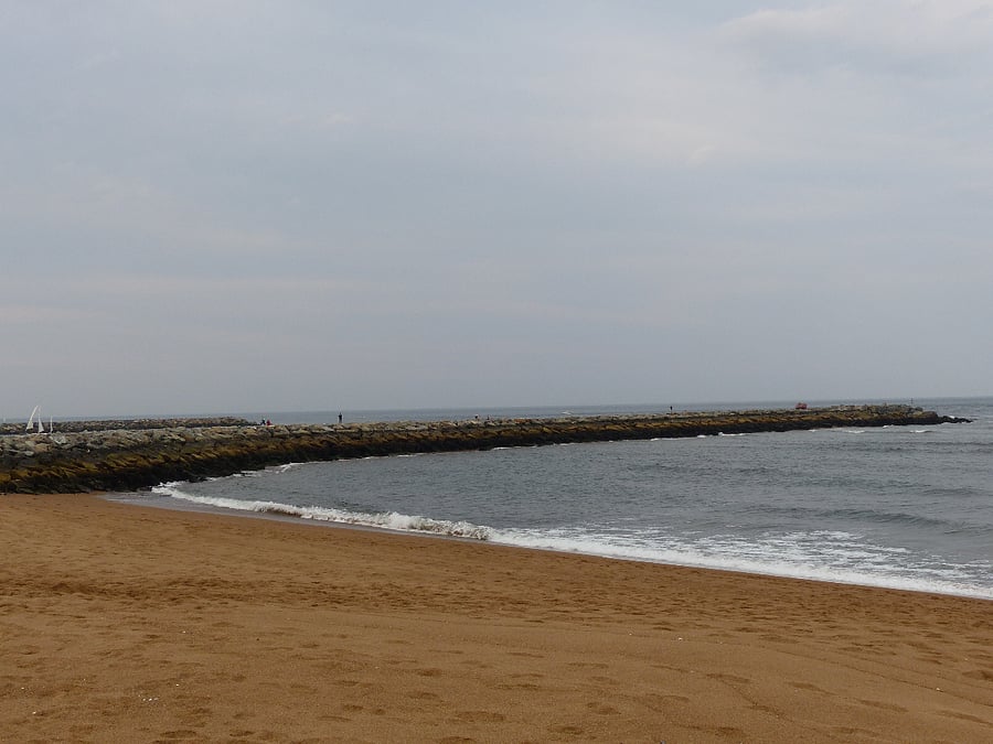 The northern jetties.
