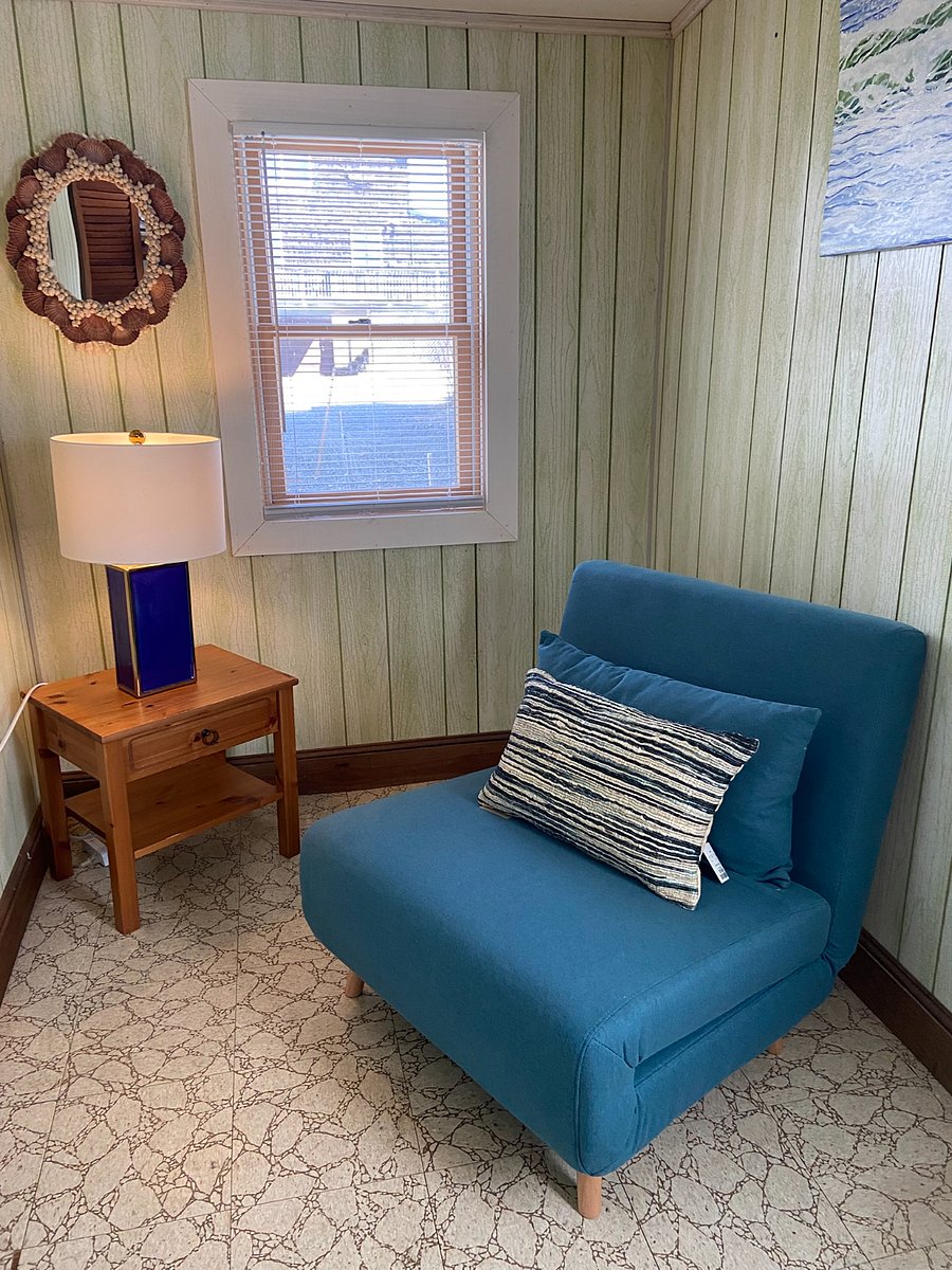 Sitting Room - one of two convertible chairs (twin size)