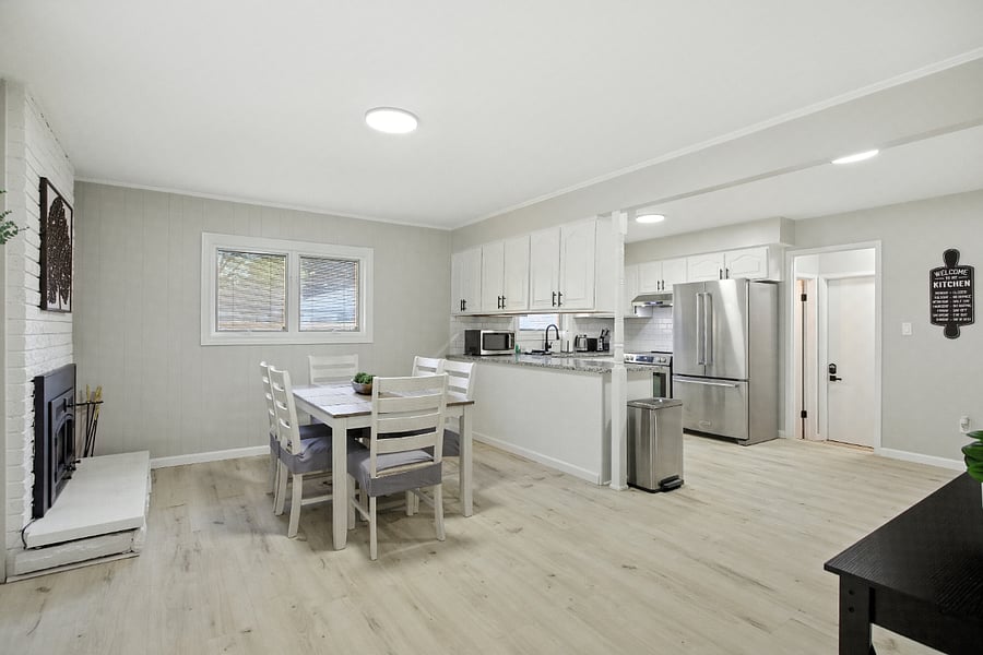 Kitchen and dining