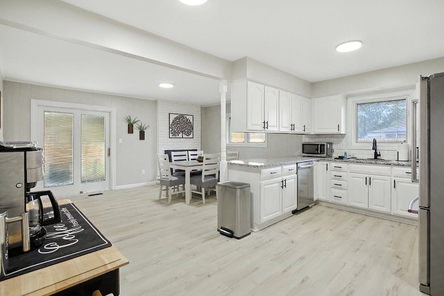 Kitchen and dining