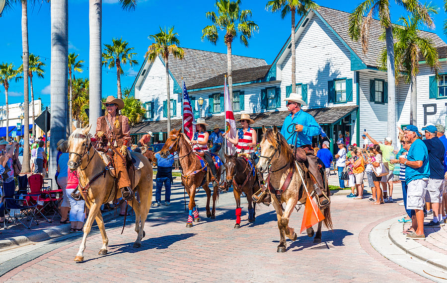 Historic Fort Pierce has many events and festivals throughout the year.