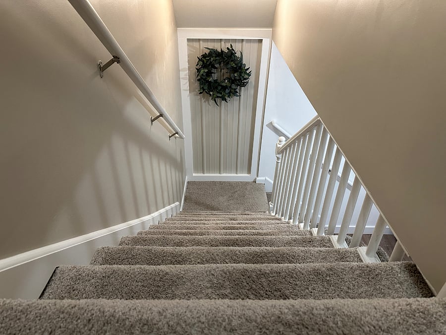 View of stairway.