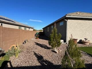 A view of the other side yard