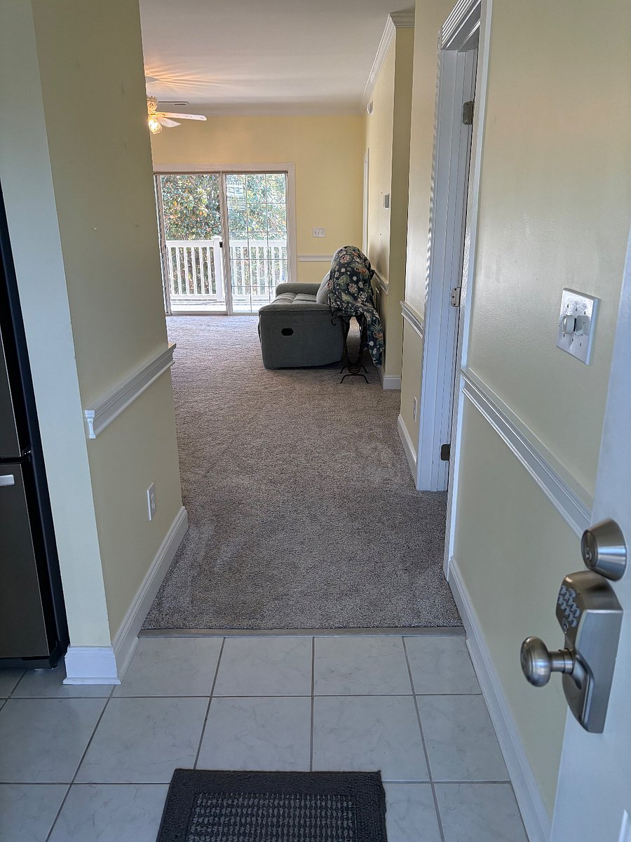 View when opening front door.