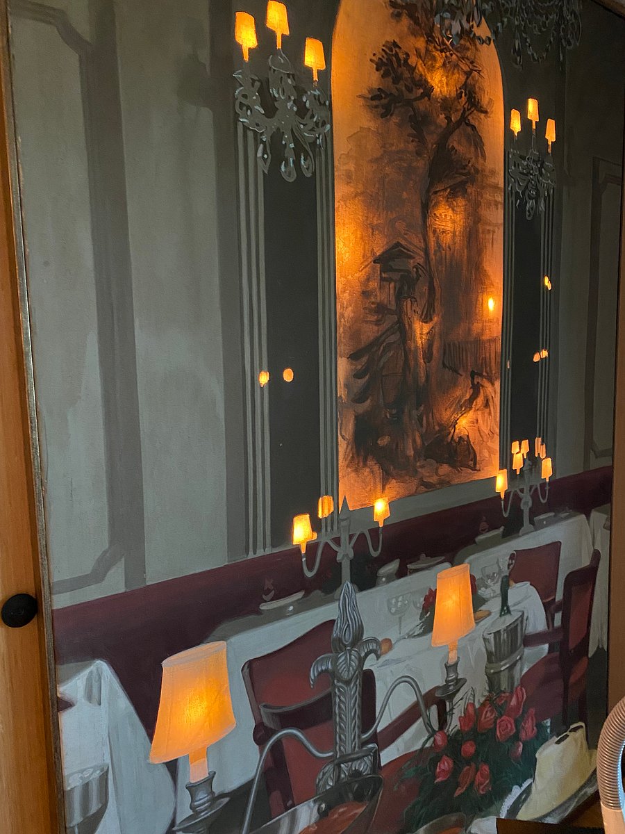 Designer wall art with dimmer controlled lights