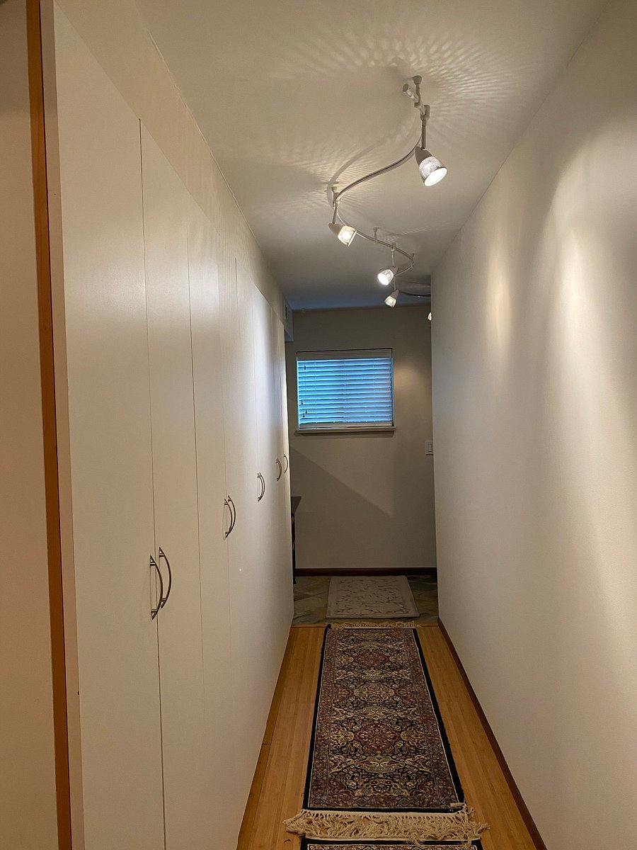 Tons of Storage closets in entry hallway