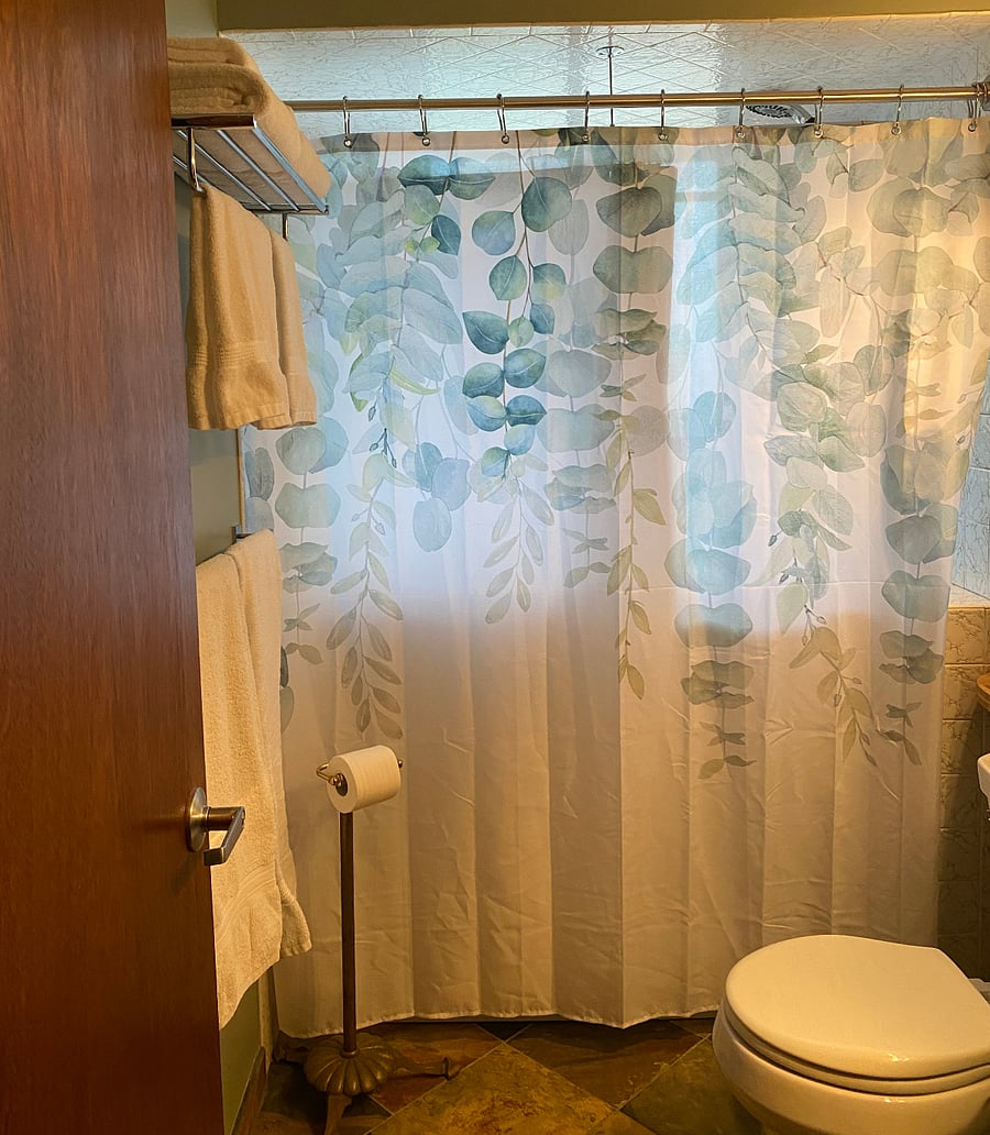 Washable Cotton shower curtains