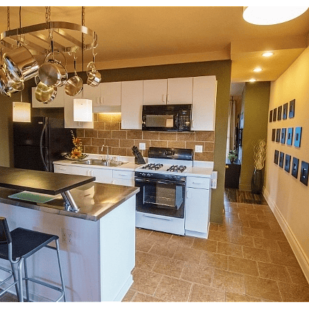 Big kitchen - Full size stove - microwave - Full size refrigerator - Dishwasher - Coffee bar - New washer/dryer in unit - Air Fryer - Island