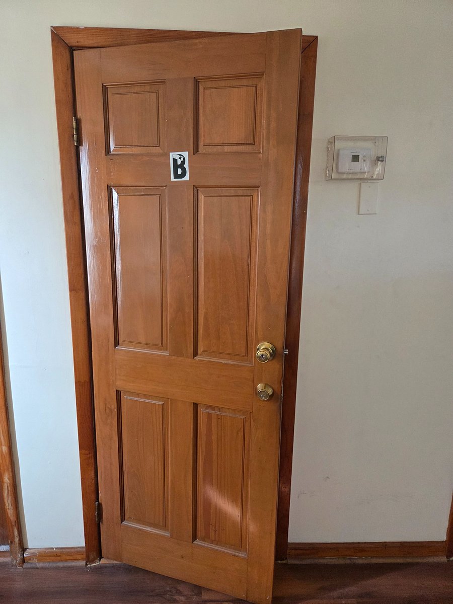 Door leading to your private space