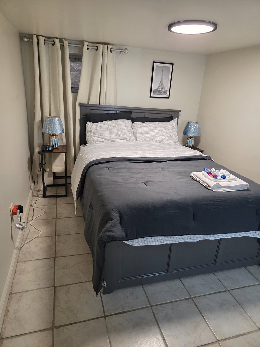 Queen Bed and Cozy Mattress.