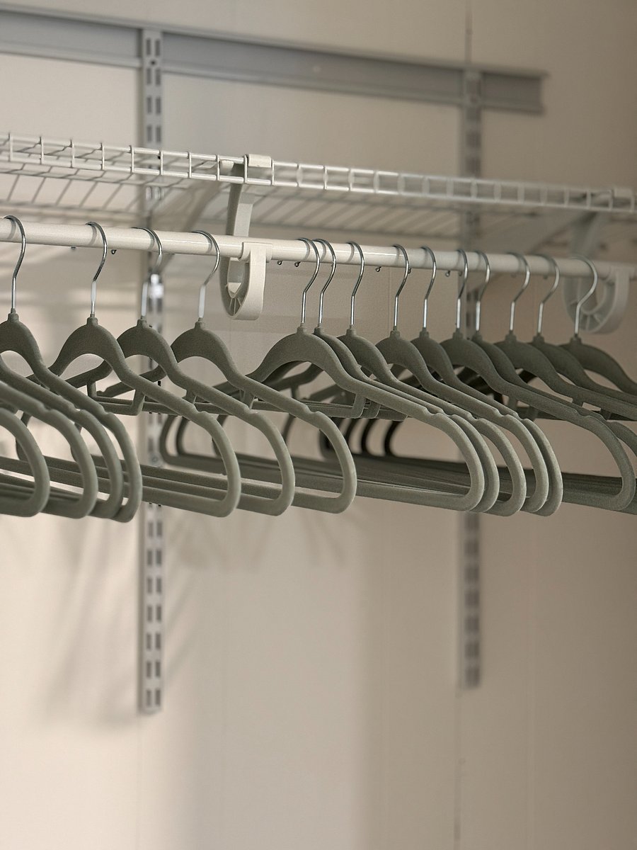 Two large closets ready for your personal belongings.