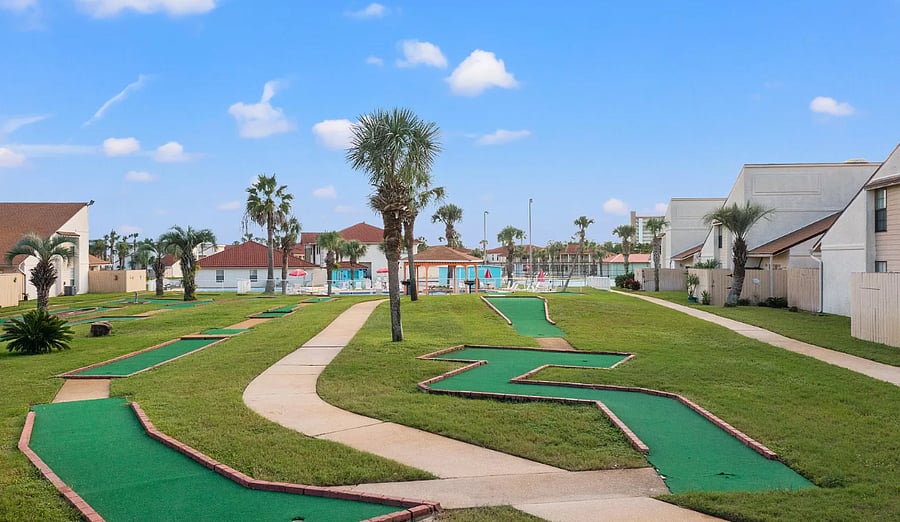 Mini Golf Amenity. 