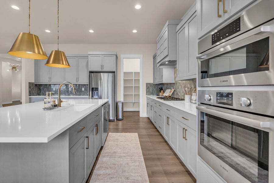 Kitchen and Walk-in Pantry