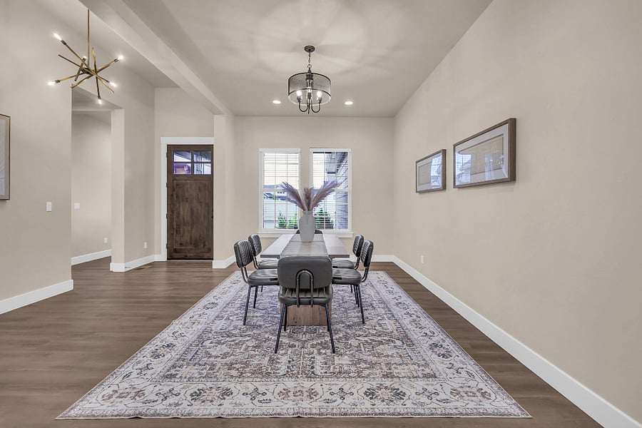 Entry Way and Formal Dining Room