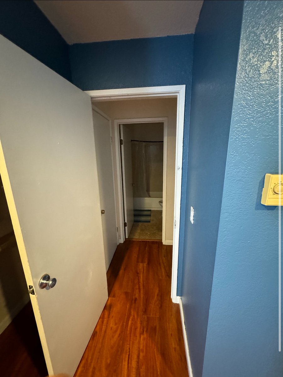 Second Bedroom, Bathroom directly Infront of the room.