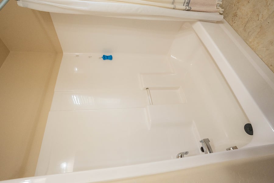 shared upstairs bathroom