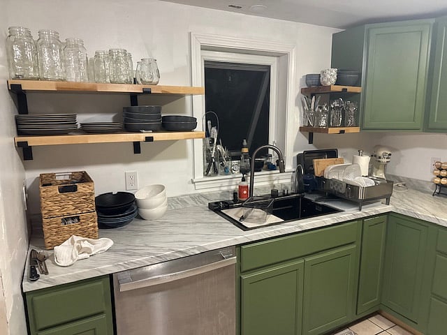Shared kitchen. We use it too so some coordination may be necessary :)