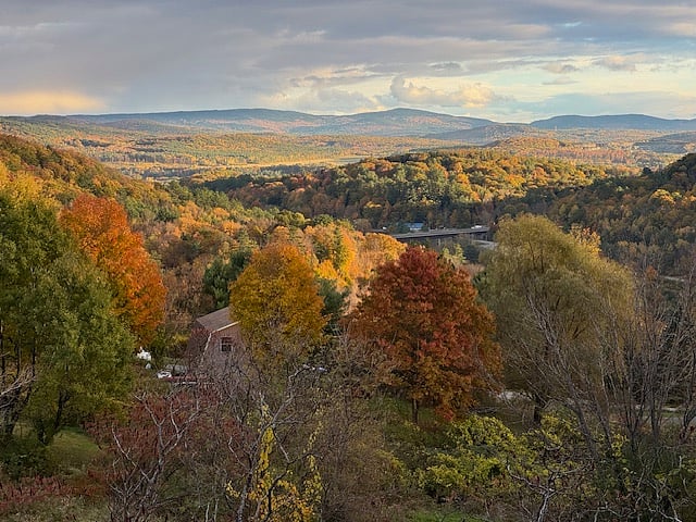 View off the front deck