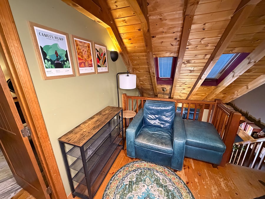 Sitting area outside your room. This is just your space.