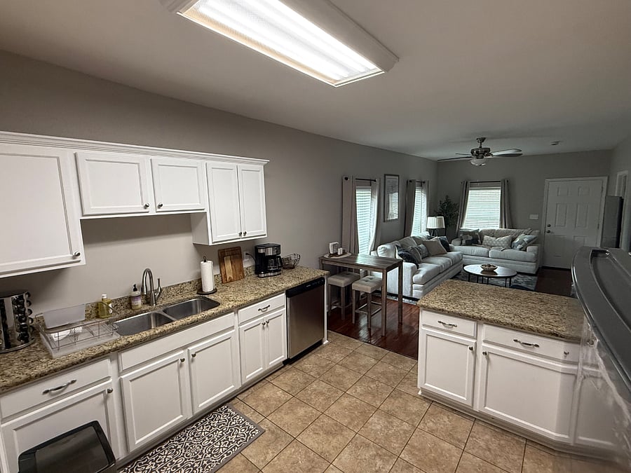 Full kitchen with new appliances