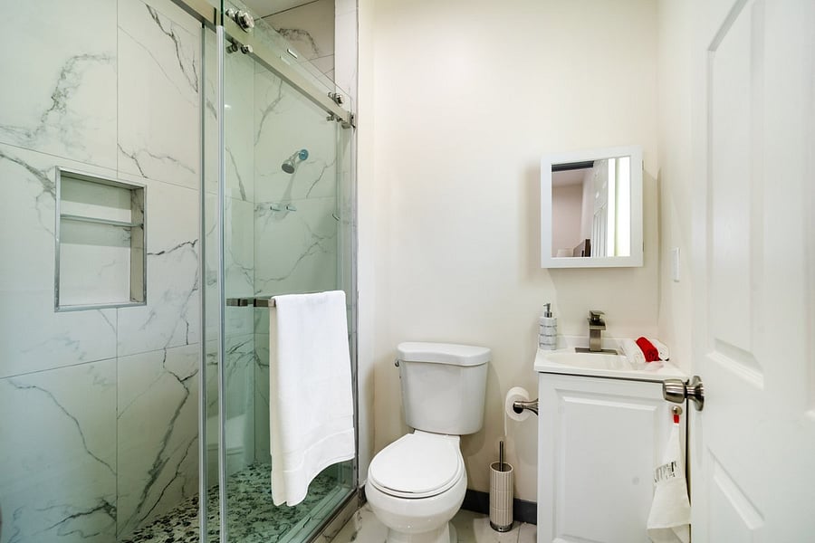 Master bathroom