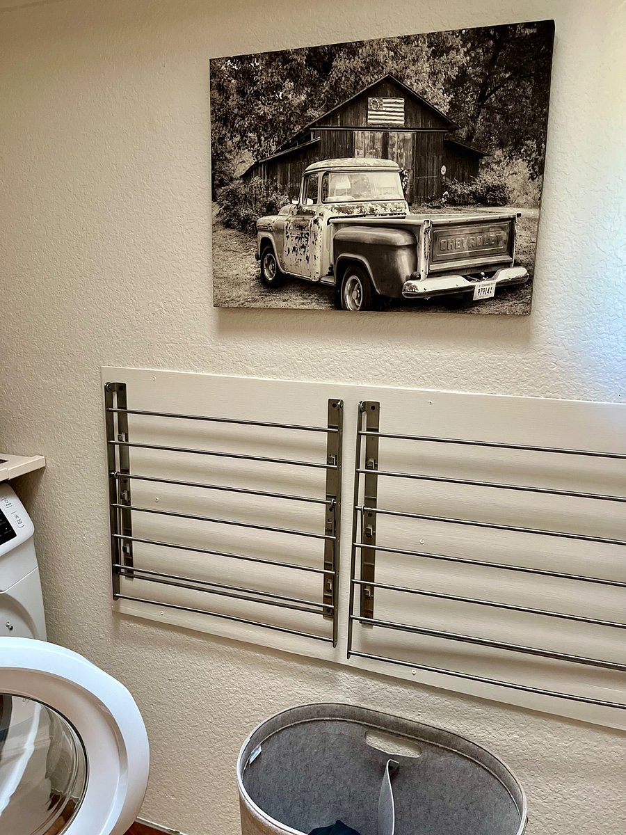 Laundry room with washer and dryer