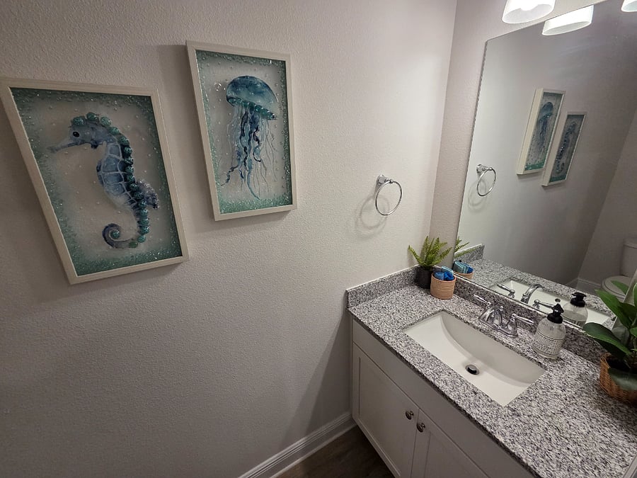 downstairs half bath
