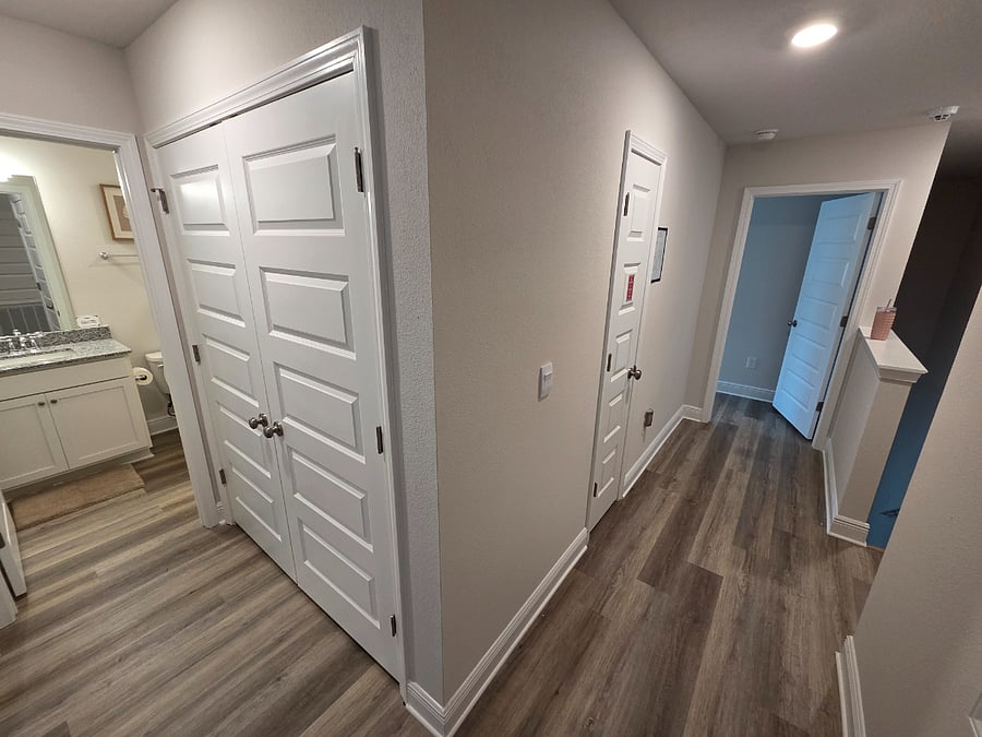 upstairs hallway