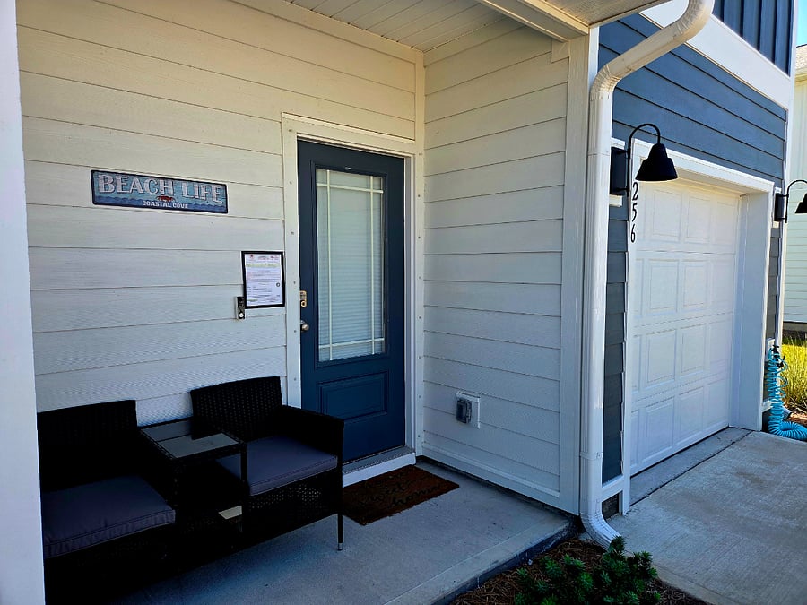 front porch sitting area