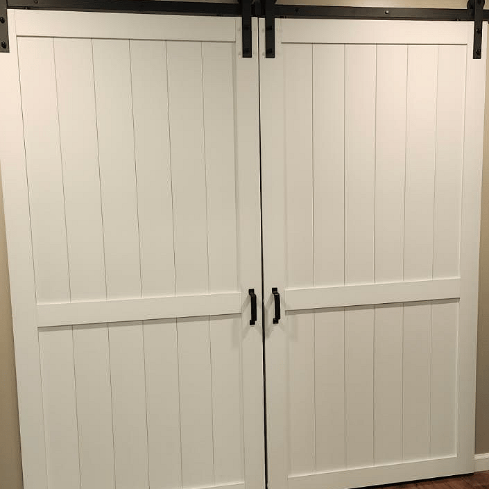 Barndoors for privacy for bedroom