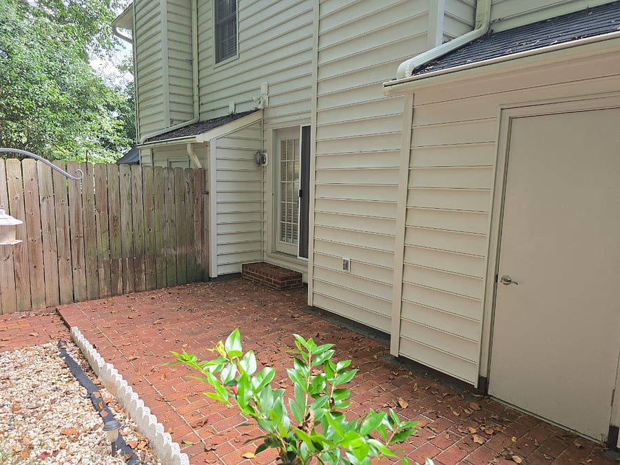 Private Back Patio