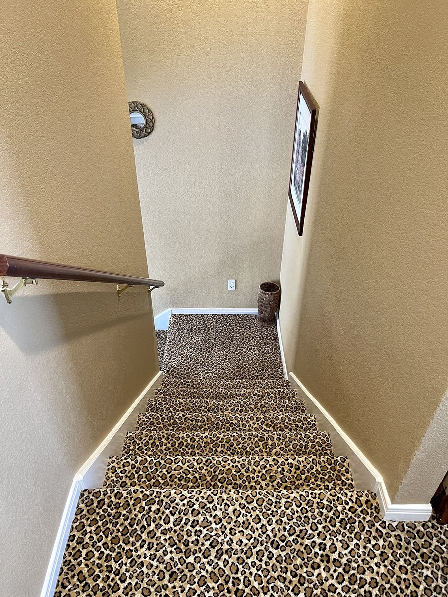 Staircase from upstairs bedroom