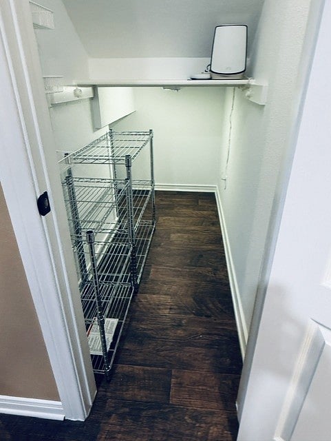 Kitchen Pantry/Storage Closet/Storm Shelter (as it wraps around under the stairs).