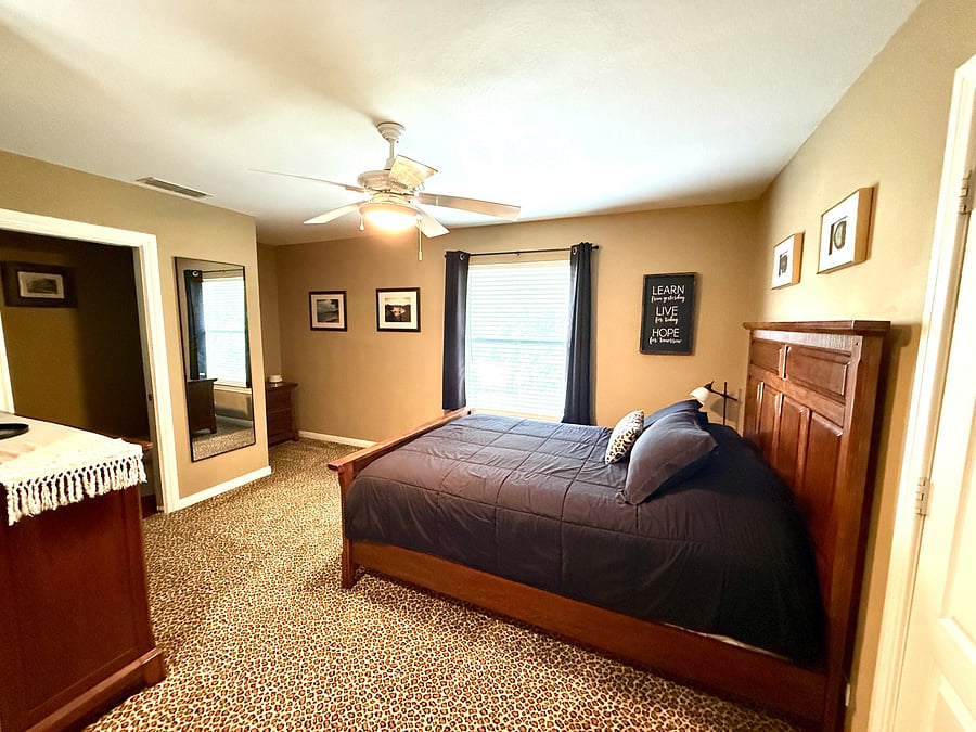 Open Master Bedroom