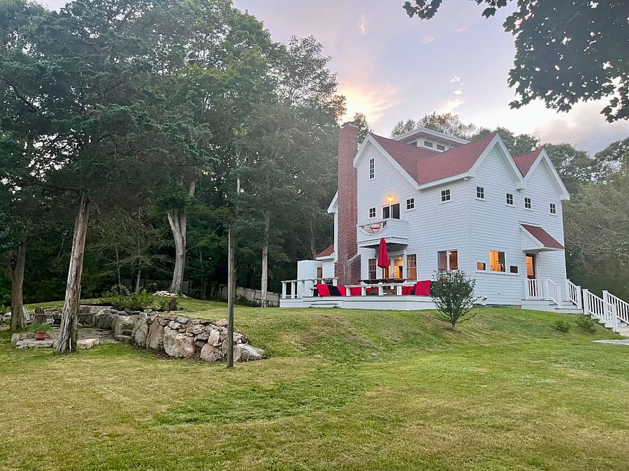 View toward House from Back / Side Yard