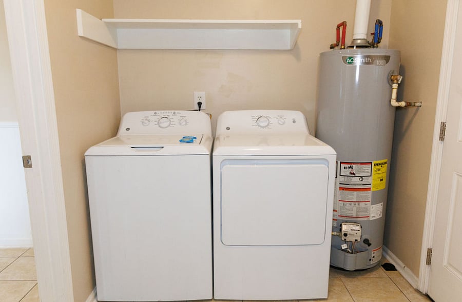 Close door laundry room