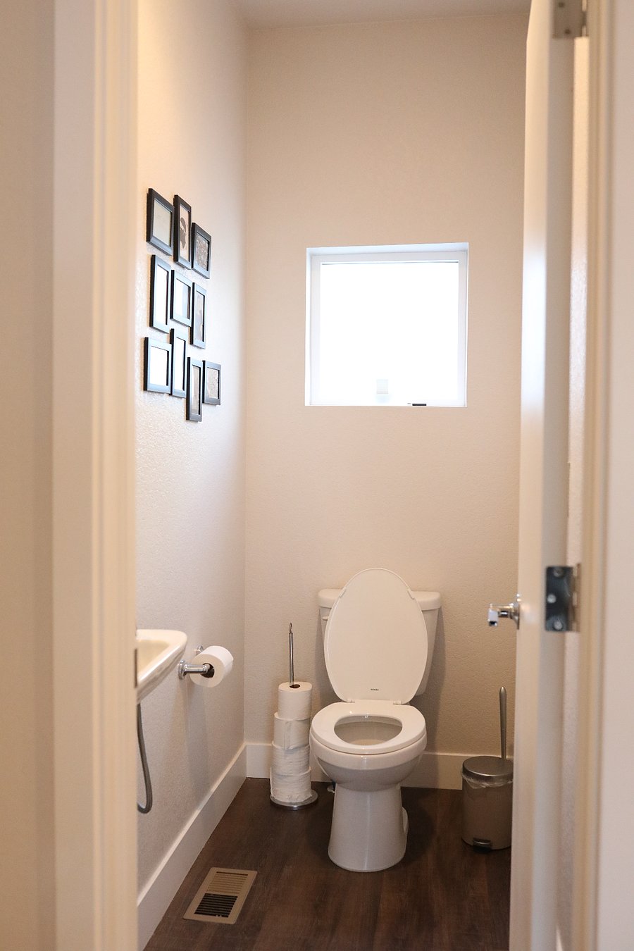 Half-bath on second floor