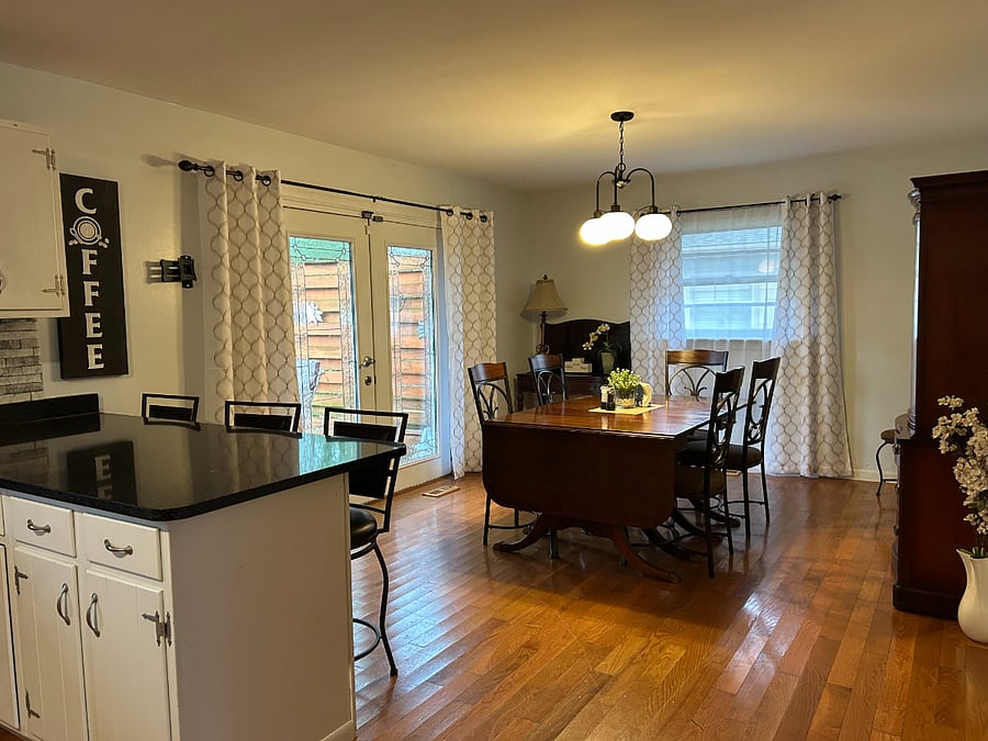 View of Dining Room