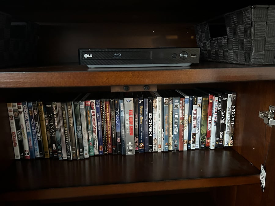 DVD Player with DVD