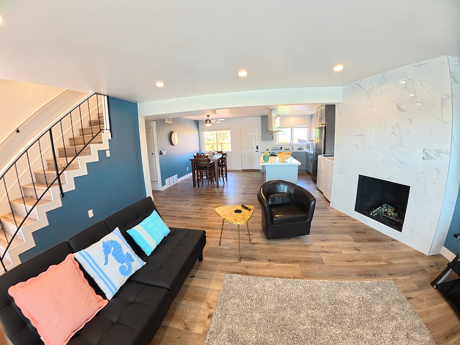 Living room.