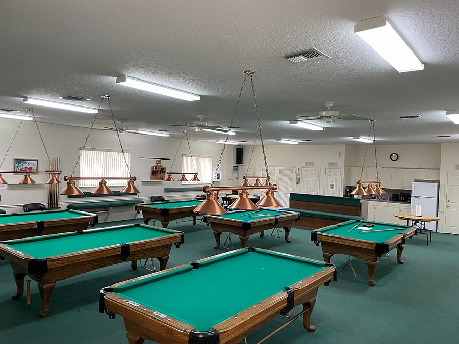 Clubhouse Billiard Room
