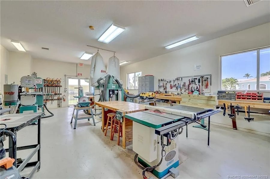 Clubhouse Woodworking Shop