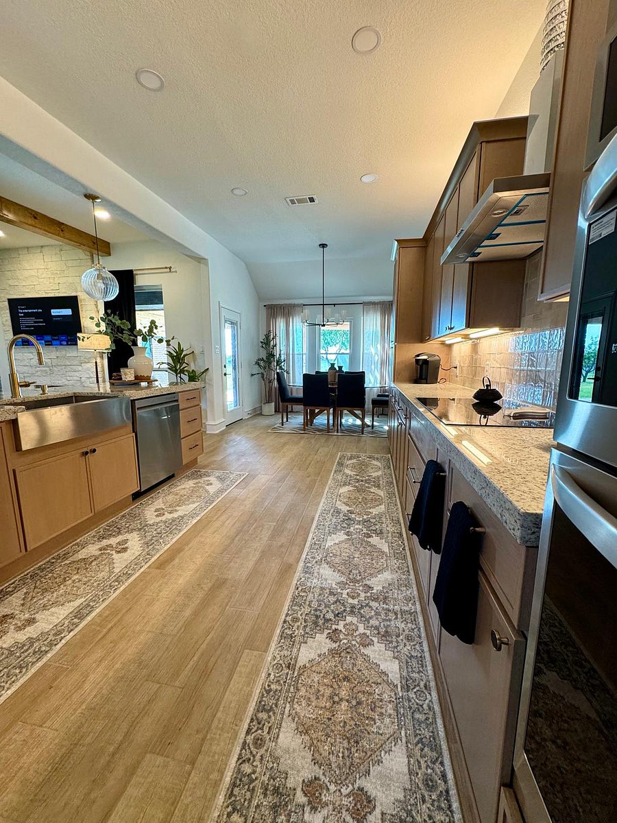 View of Kitchen from Laundry Area